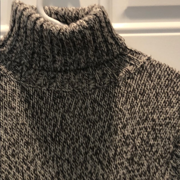 Medium weight, gray, wool Boden turtleneck sweater - Picture 2 of 3